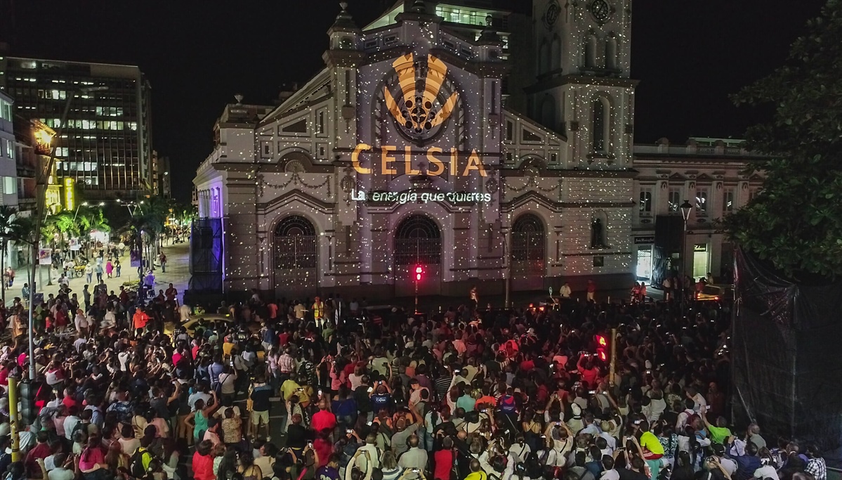 Con luces, sonido, música y tecnología Celsia dijo ¡Hola Tolima!