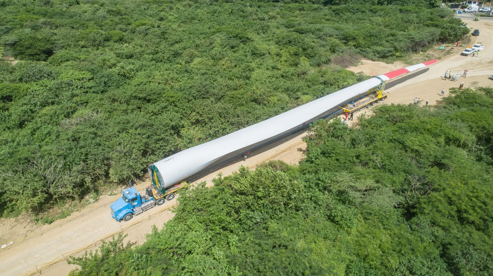 ¡Llegaron los aerogeneradores para  proyecto eólico de Celsia en el Atlántico!